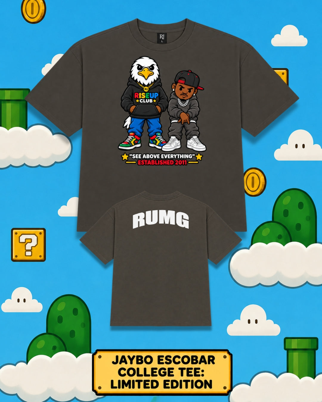 Jaybo Escobar College Tee | Limited Edition